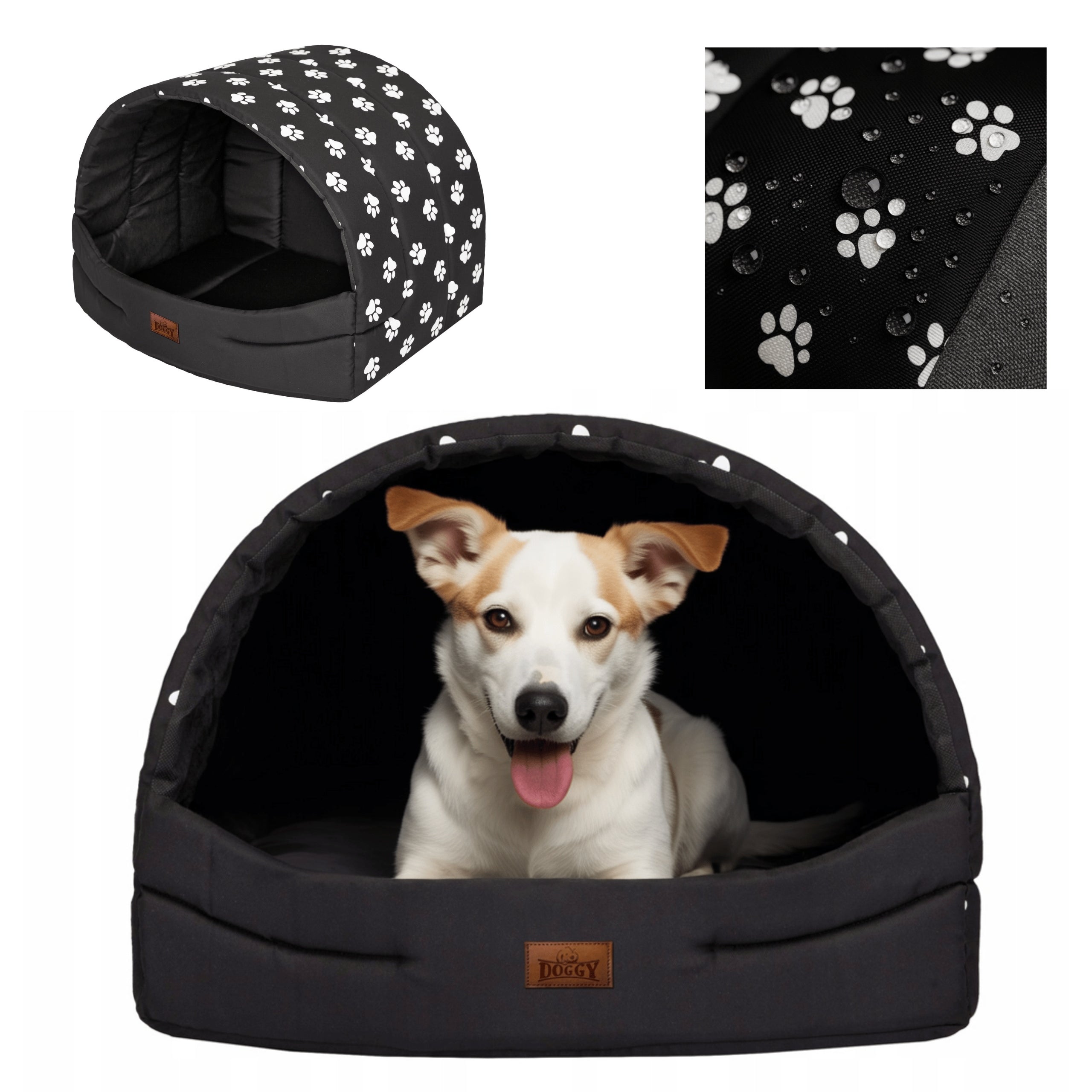 Dog kennel – booth bed playpen cushion small dog R3 - 55x43x38 cm