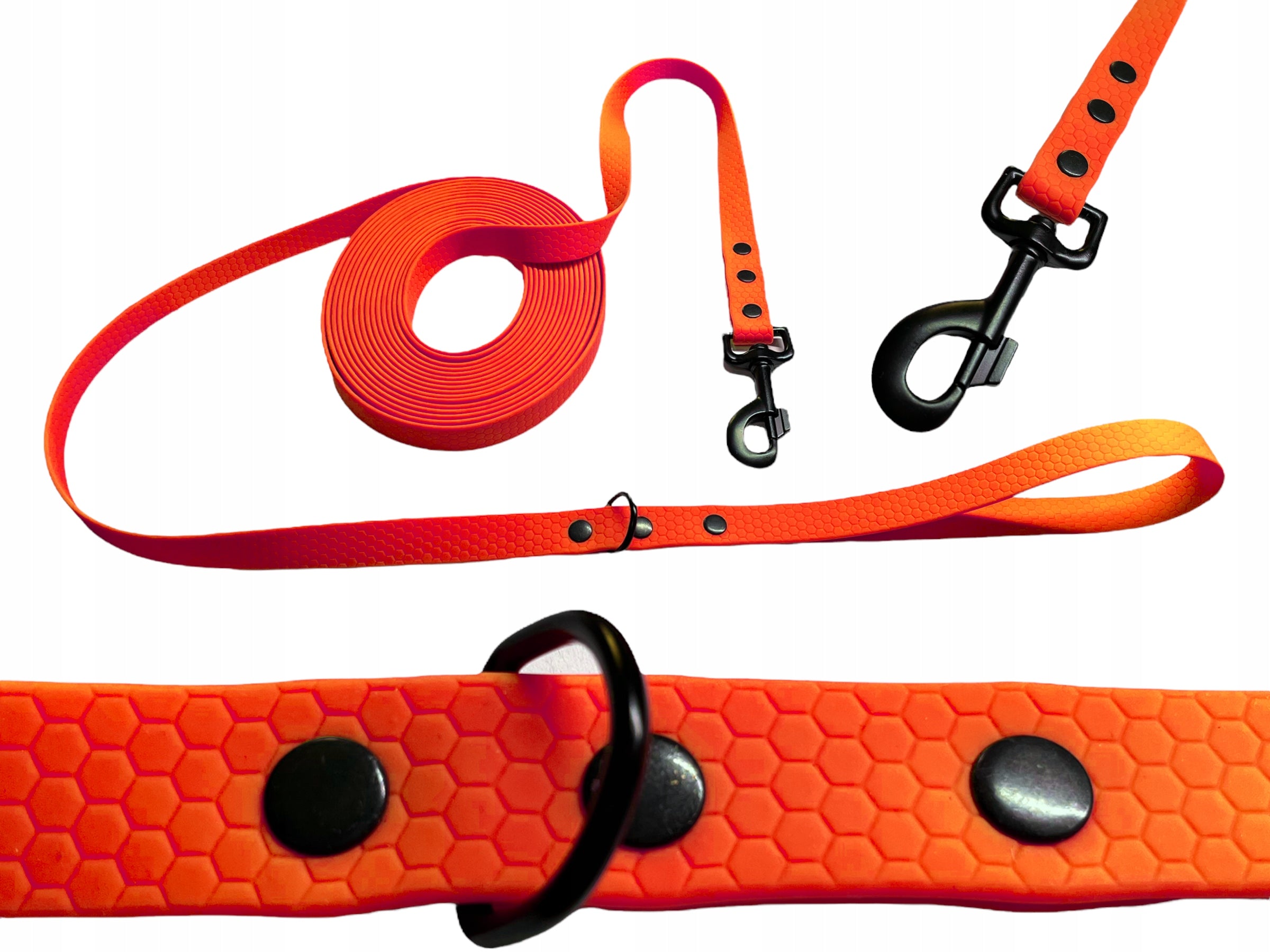 Dog leash BIOTHANE WATERPROOF 2M Manufacturer code BiothaneRozowy2m16mm
