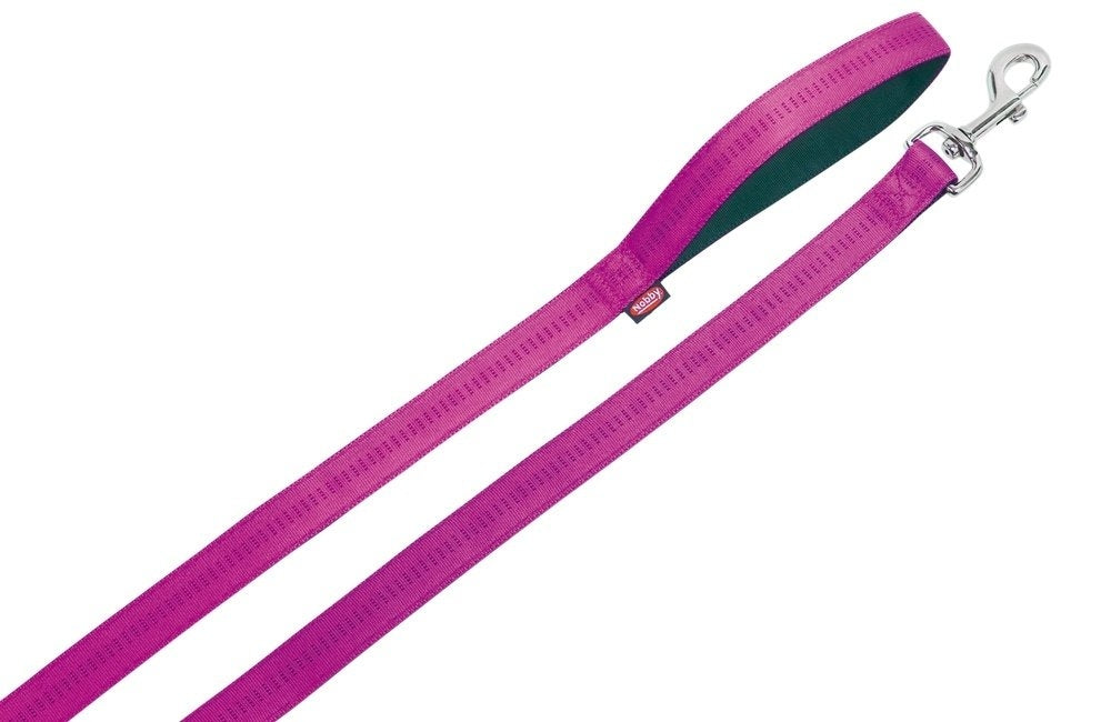 Dog leash Nobby Soft Grup XS 10mm / 1,20m fuchsia Packaging status original