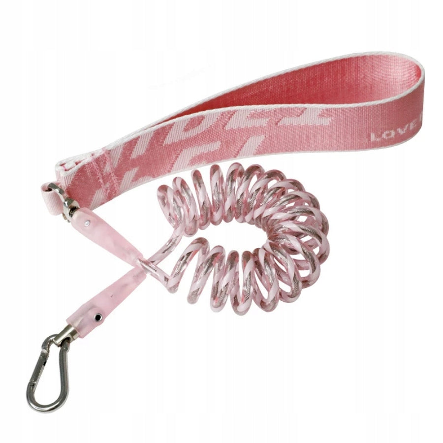 Dog leash stretch shock absorber spring