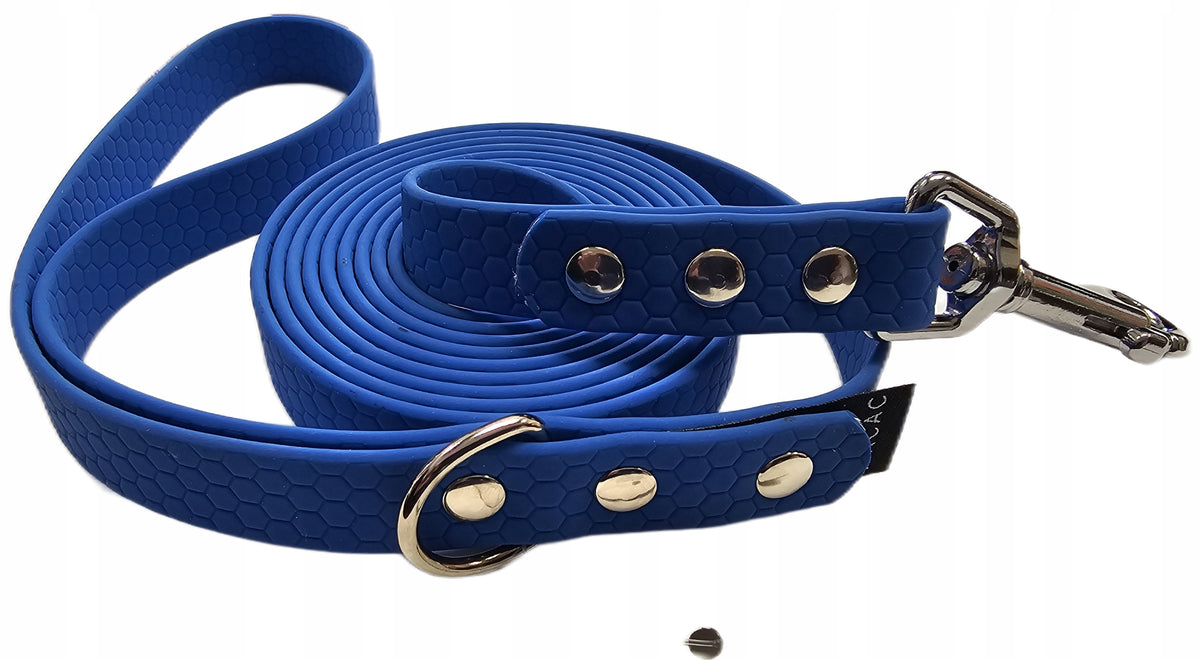 Dog leash training waterproof hexa blue 2m Packaging status original