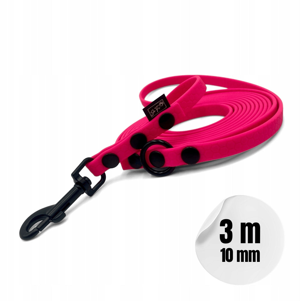 Dog leash waterproof training SaFi mini 3 m colors