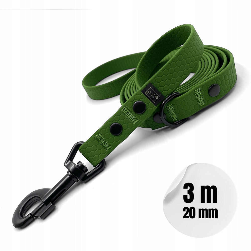 Dog leash waterproof training SaFi strong 3 m colors