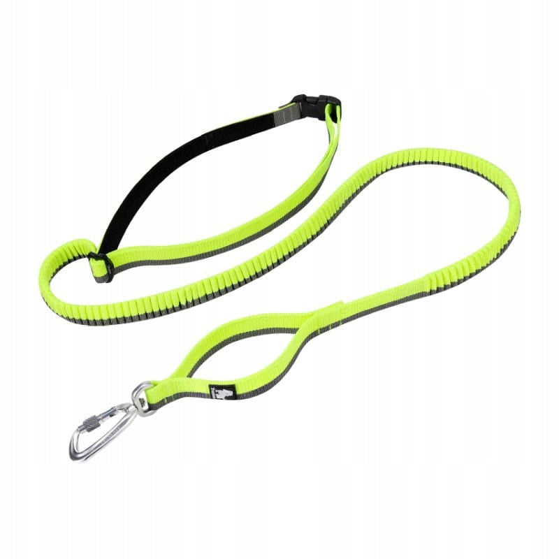 Dog leash with shock absorber Truelove Dogs M,yellow