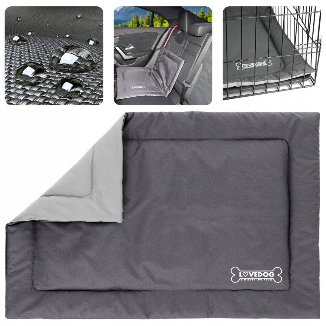 Dog mattress Polish PRODUCT bed mat for car cage Lovedog S