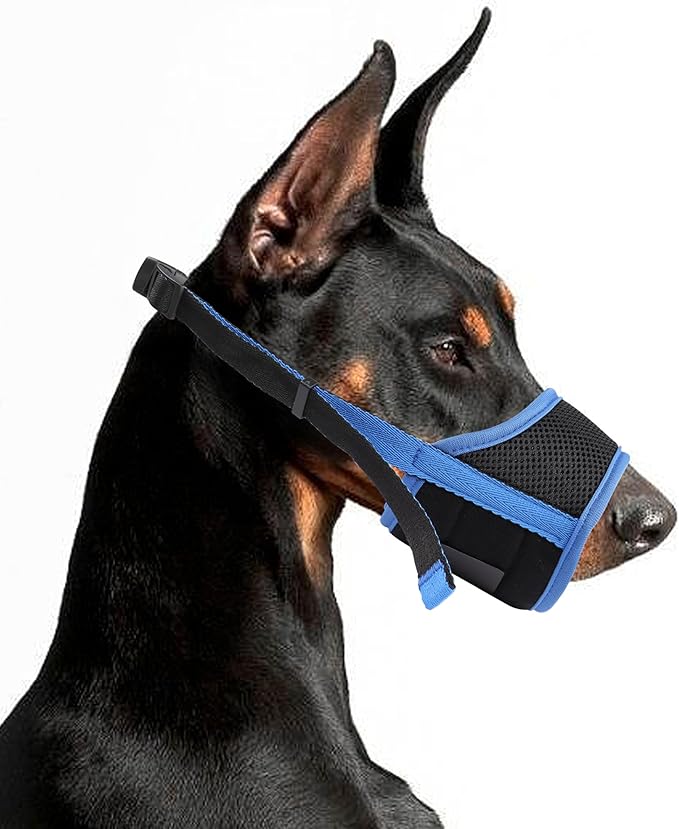 Dog muzzle Breathable Mesh With Adjustable Clasp Size XS