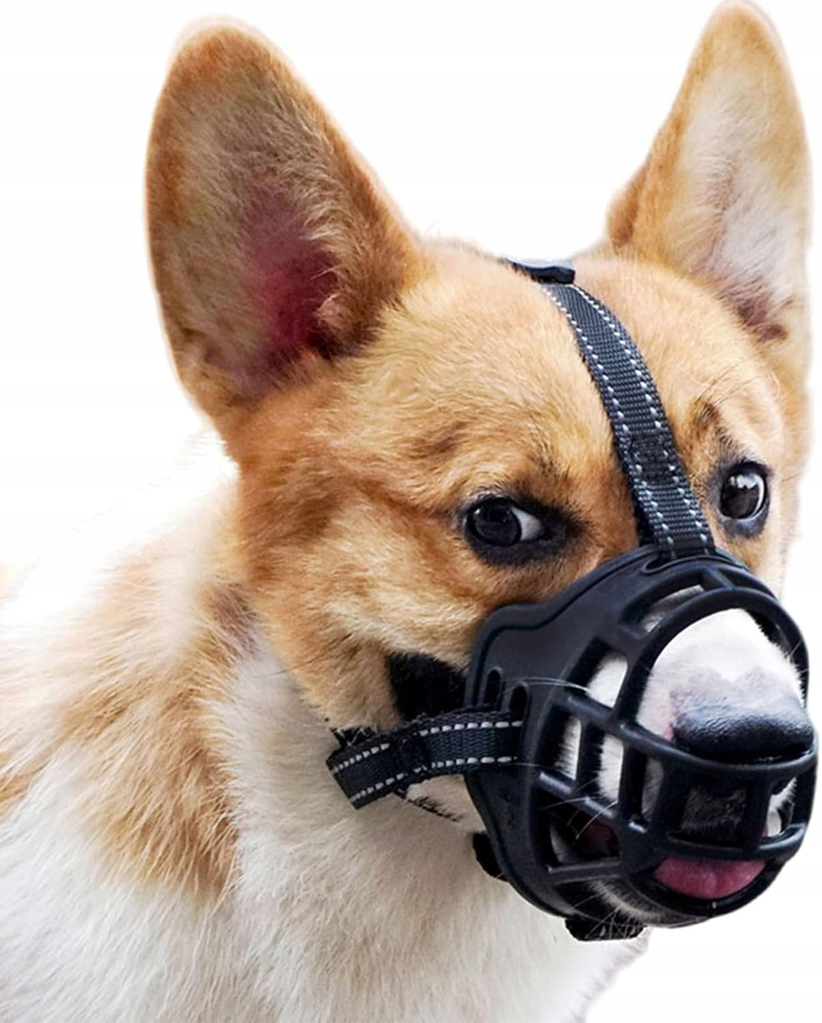 Dog muzzle Soft Bite Prevention Adjustable Breathable Manufacturer code cv1