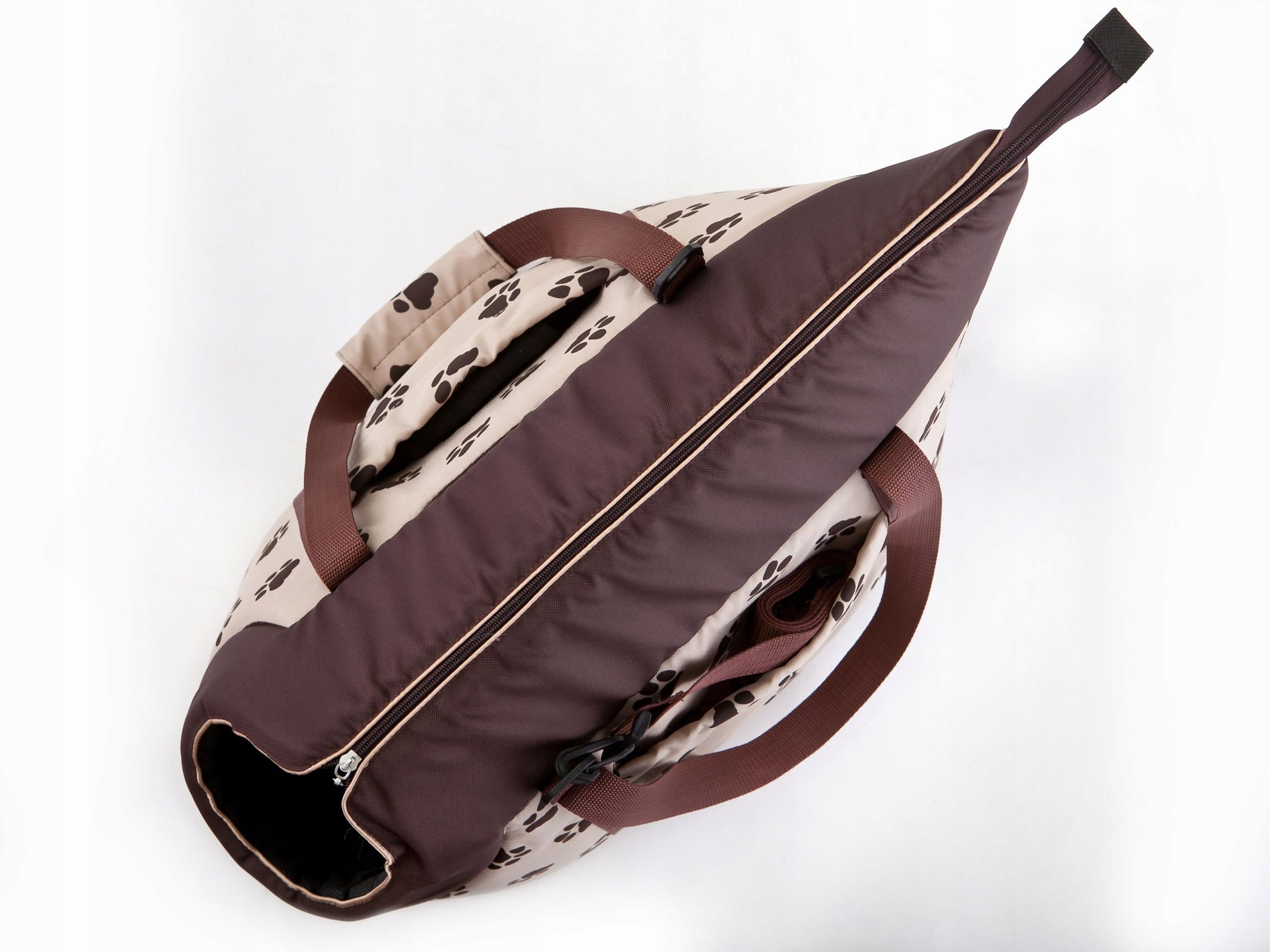 Dog or cat bag small Carrier Transporter Doggy for dog R1 36x20 cm Color beige