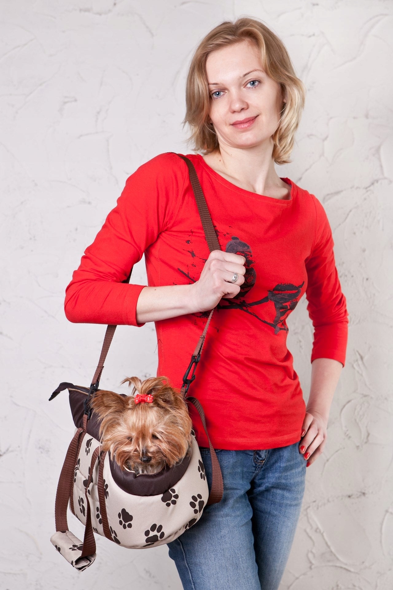 Dog or cat bag small Carrier Transporter Doggy for dog R1 36x20 cm Packaging status original