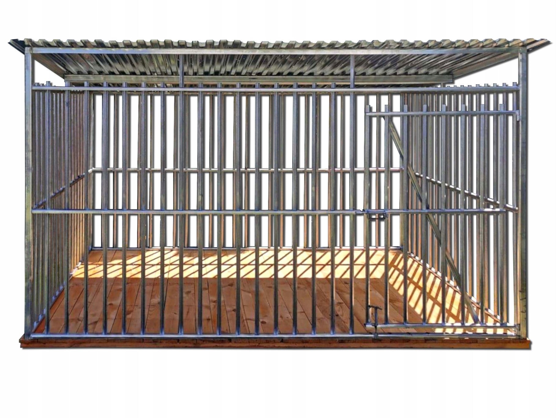 Dog playpen 3x2 with floor profile galvanized playpen to size MANUFACTURER Packaging status original