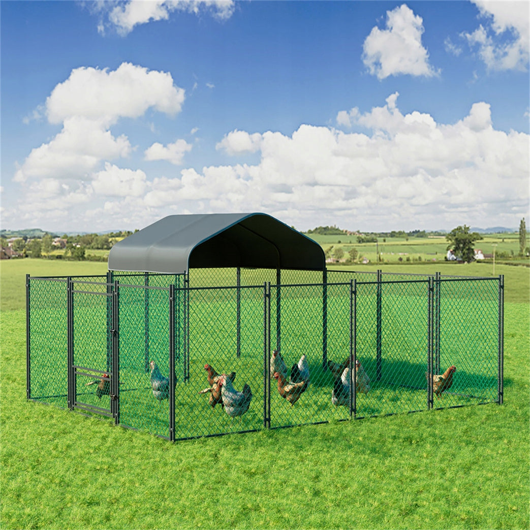 Dog playpen 4x3m galvanized tube WHOLE Poland Brand BingoPaw