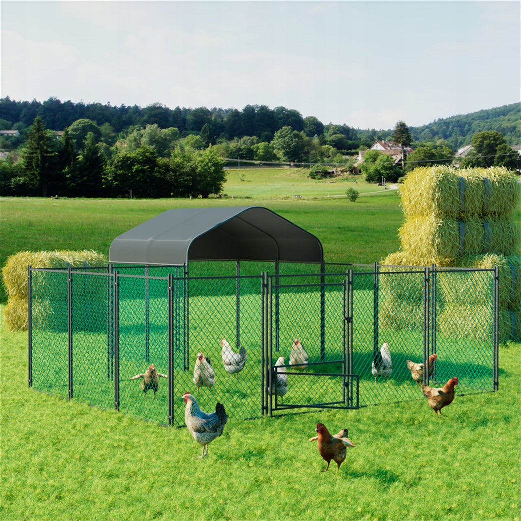 Dog playpen 4x3m galvanized tube WHOLE Poland EAN (GTIN) 6949577751318