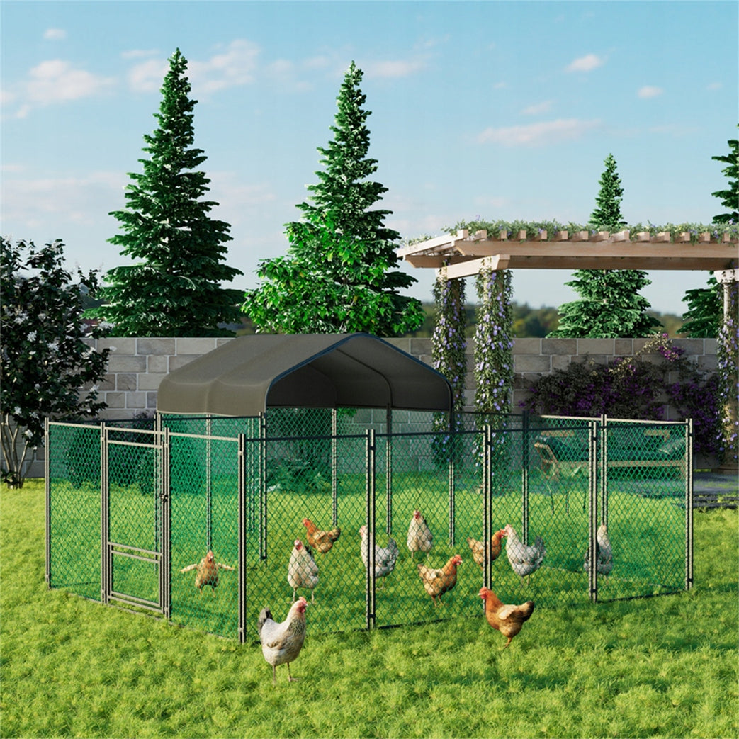 Dog playpen 4x3m galvanized tube WHOLE Poland Manufacturer code P-XL997