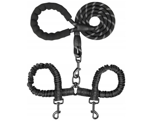 DogMaster Duo 2in1 SUPER STRONG, ANTI-TANGLE REFLECTIVE AND DETACHABLE!