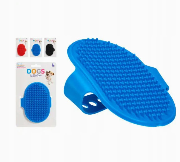 Dogs Collection Silicone Dog Brush 25x13 cm for Hair Care