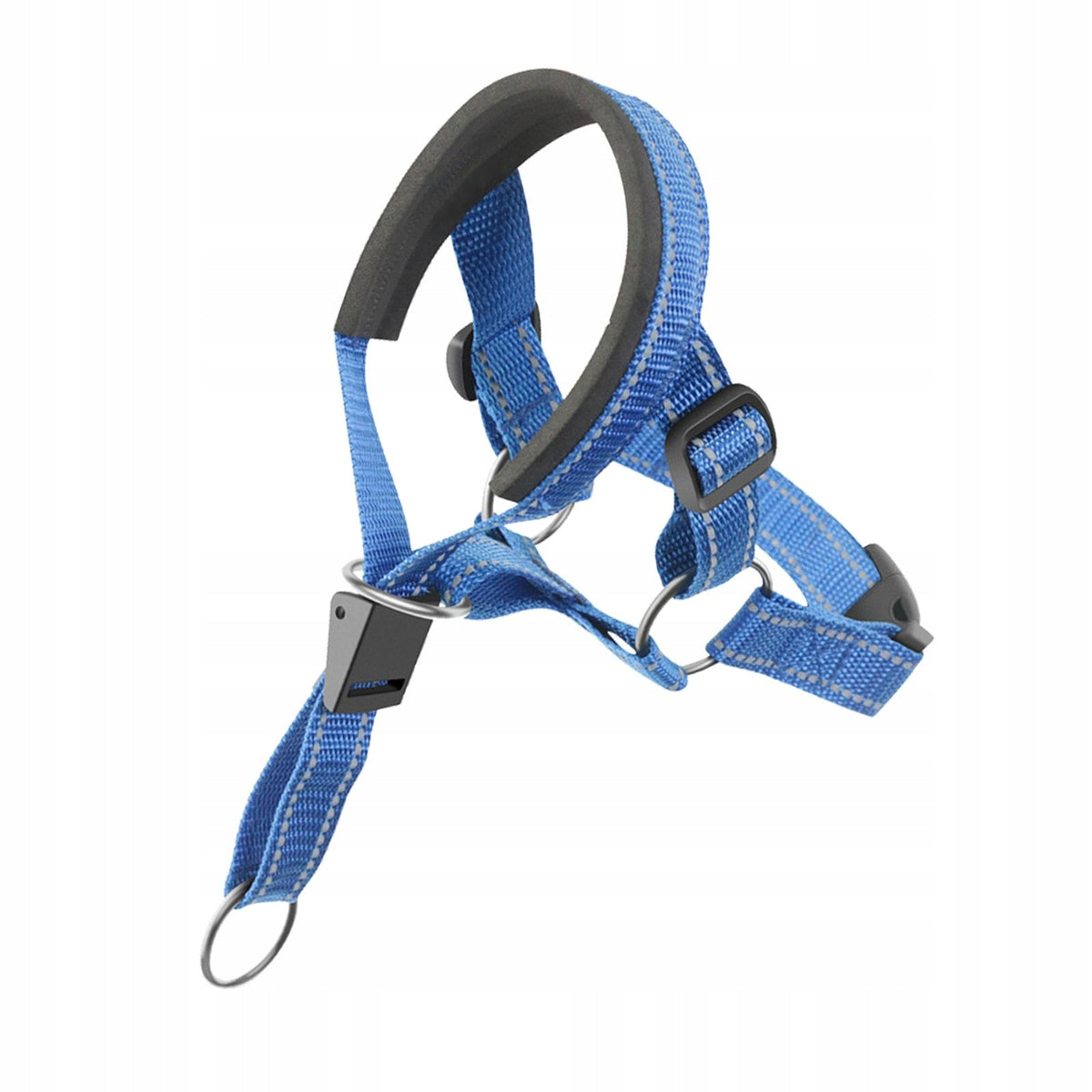Dogs Muzzle Breathable Metal Buckle Prevent Biting Chewing Pet Blue Size M