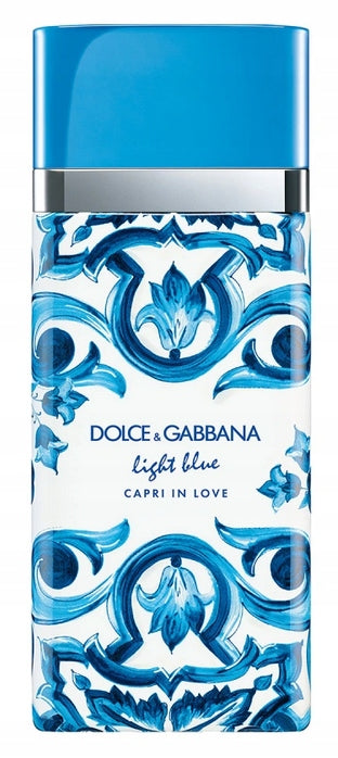 Dolce Gabbana Light Blue Capri In Love Perfumed Water 100ml For Women Packaging status original