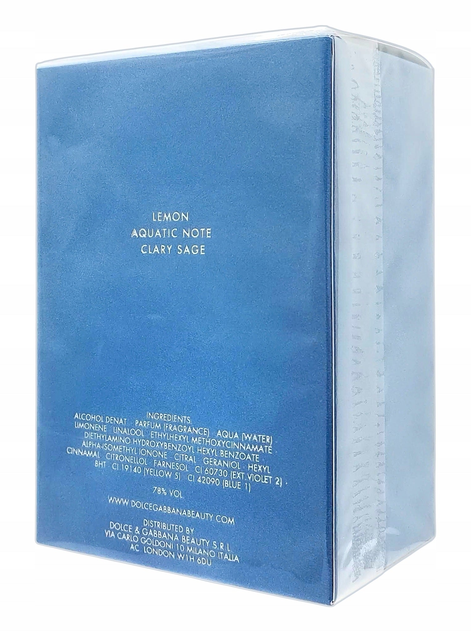 Dolce & Gabbana Light Blue Eau Intense Pour Homme EDP 100ml Manufacturer code 0000025926