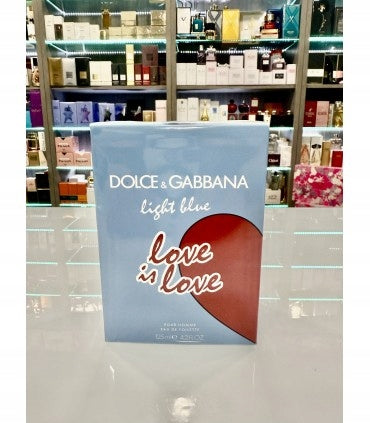 Dolce & Gabbana Light Blue LOVE IS LOVE Pour Homme UNIQUE 125ml EDT Male Brand Dolce & Gabbana