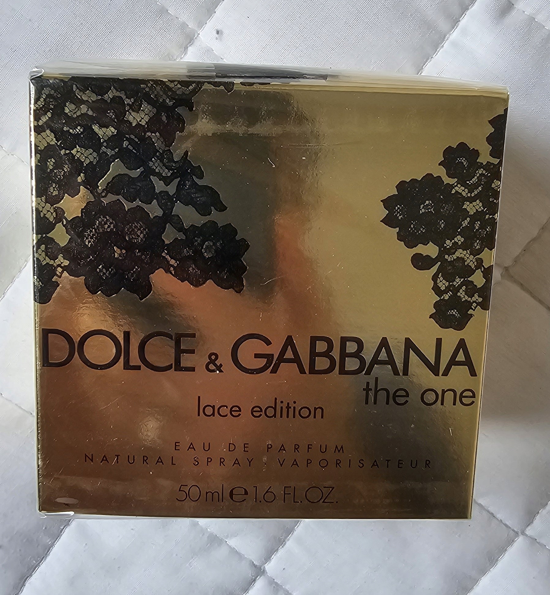 Dolce & Gabbana The One Lace Edition 50 ml Eau de Parfum for women Packaging status original