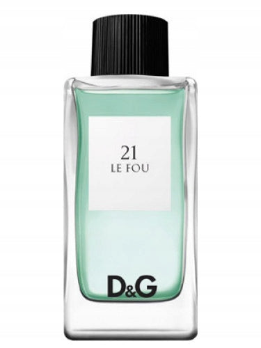 Dolce and Gabbana 21 Le Fou 100ml Eau de toilette woman