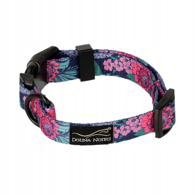Dolina Noteci Adjustable Dog Collar Floral Corner S 20 - 33 cm
