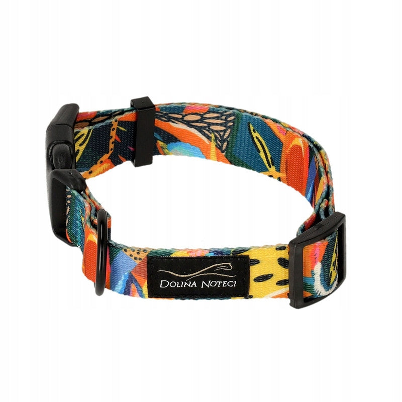 Dolina Noteci Dog Collar Adjustable Tropical Adventure L 32 - 53 cm