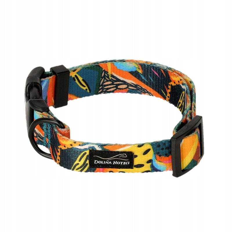 Dolina Noteci Dog Collar Adjustable Tropical Adventure M 25 - 42 cm