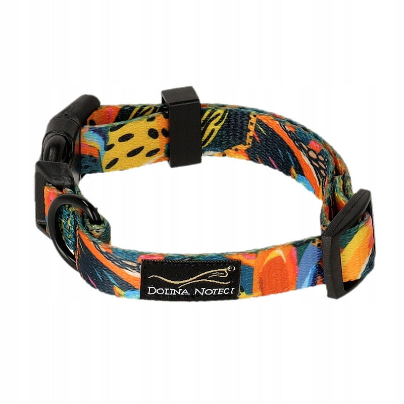 Dolina Noteci Dog Collar Adjustable Tropical Adventure S 20 - 33 cm