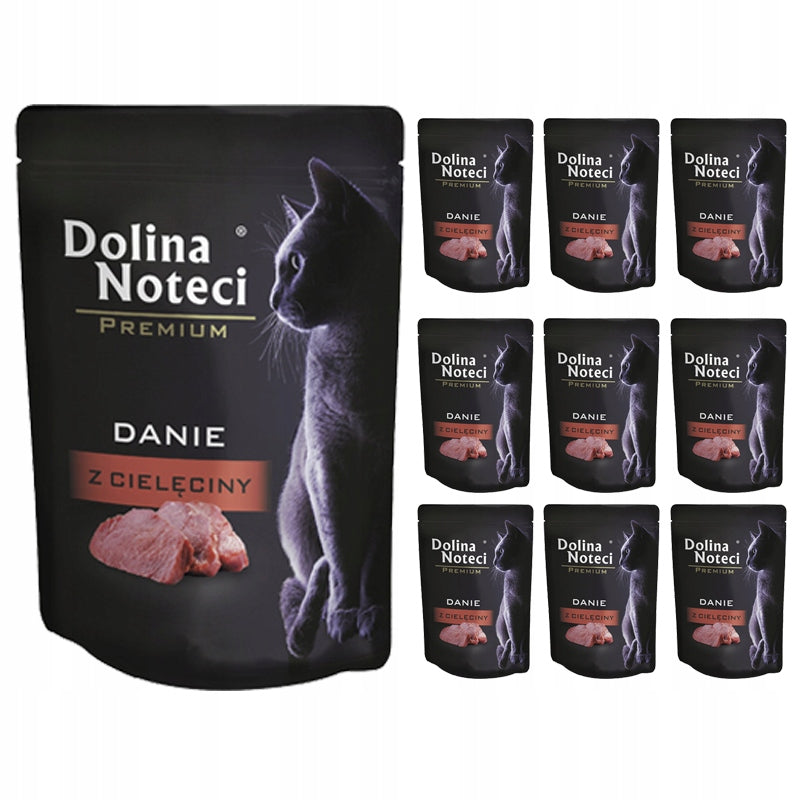 Dolina Noteci Premium Cat VEAL 10x85g