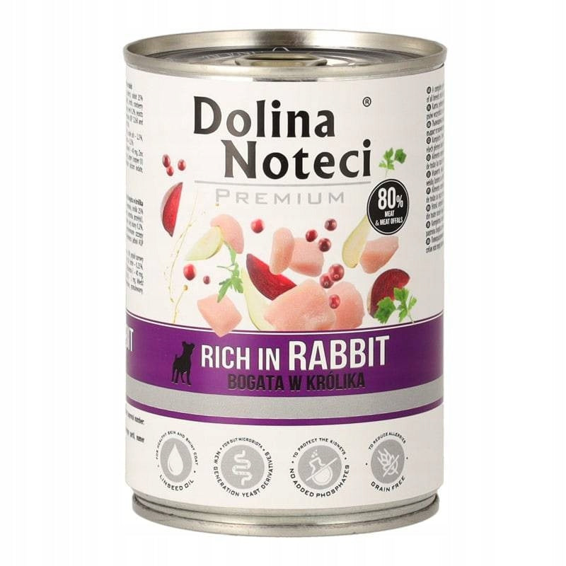 Dolina Noteci Premium Edition Limited Edition Rabbit Dog Food 400 g