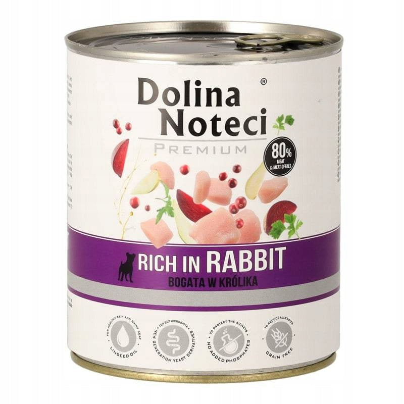 Dolina Noteci Premium Edition Limited Edition Rabbit Dog Food 800 g