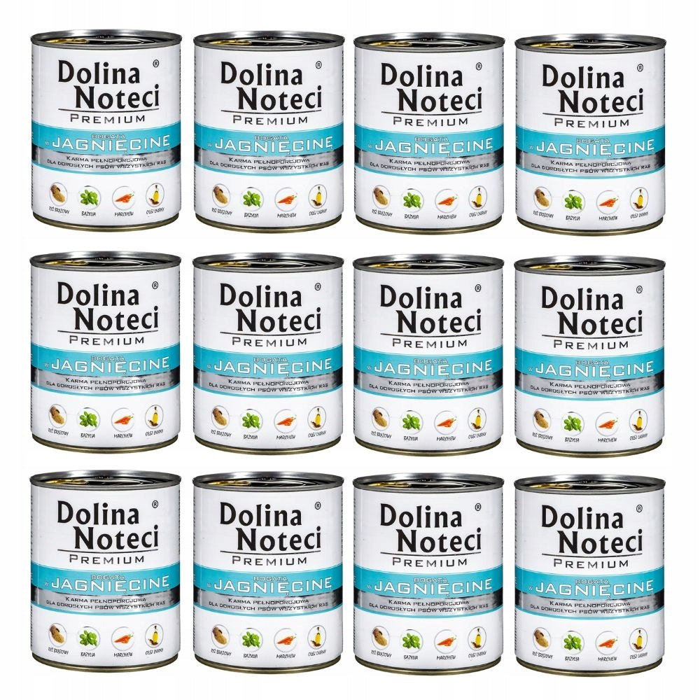 Dolina Noteci Premium LAMB DOG FOOD 12X800g