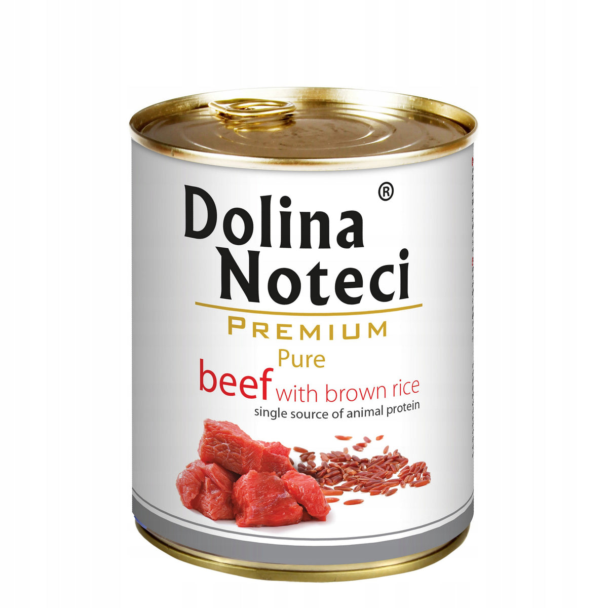 Dolina Noteci Premium Pure Beef Rice Wet Dog Food 800g