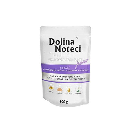 Dolina Noteci Premium Small Breeds Junior with Rabbit 100g