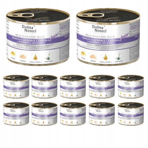 Dolina Noteci Premium Small Breeds Junior with Rabbit 12x185g