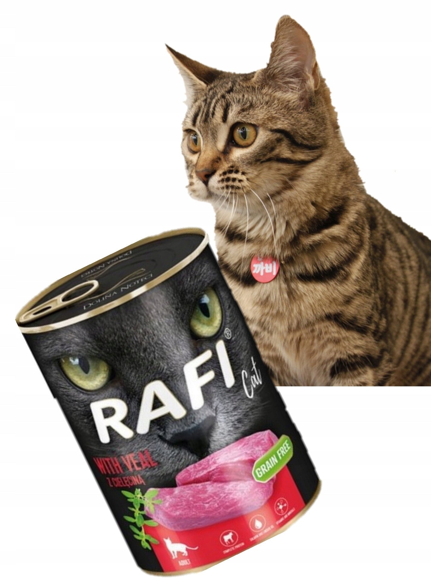 Dolina Noteci RAFI Cat 400g with Veal Wet Cat Food