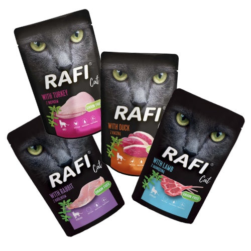 Dolina Noteci Rafi Cat Mix Flavours Sachet 12x100g