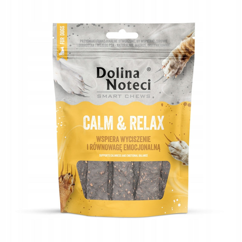 Dolina Noteci Smart Chews Calm & Relax Dog Teethers for Stress 100 g