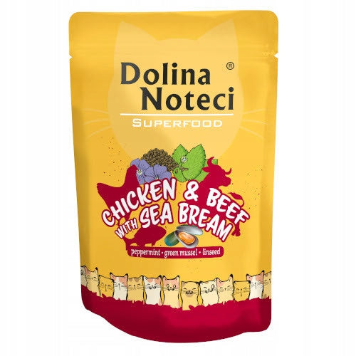 Dolina Noteci Superfood Cat Chicken Beef 85g