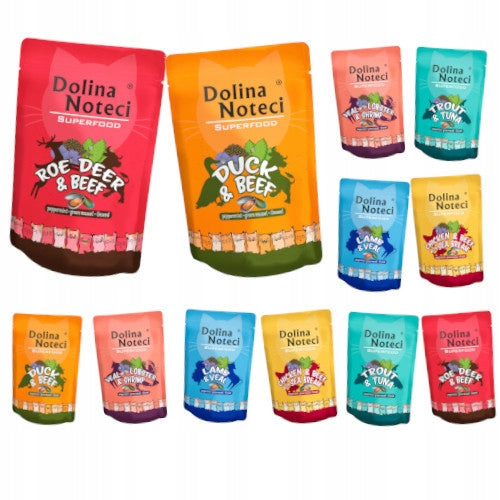 Dolina Noteci Superfood Cat mix of flavors 12x85g