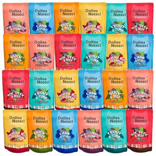 Dolina Noteci Superfood Cat mix of flavors 24x85g