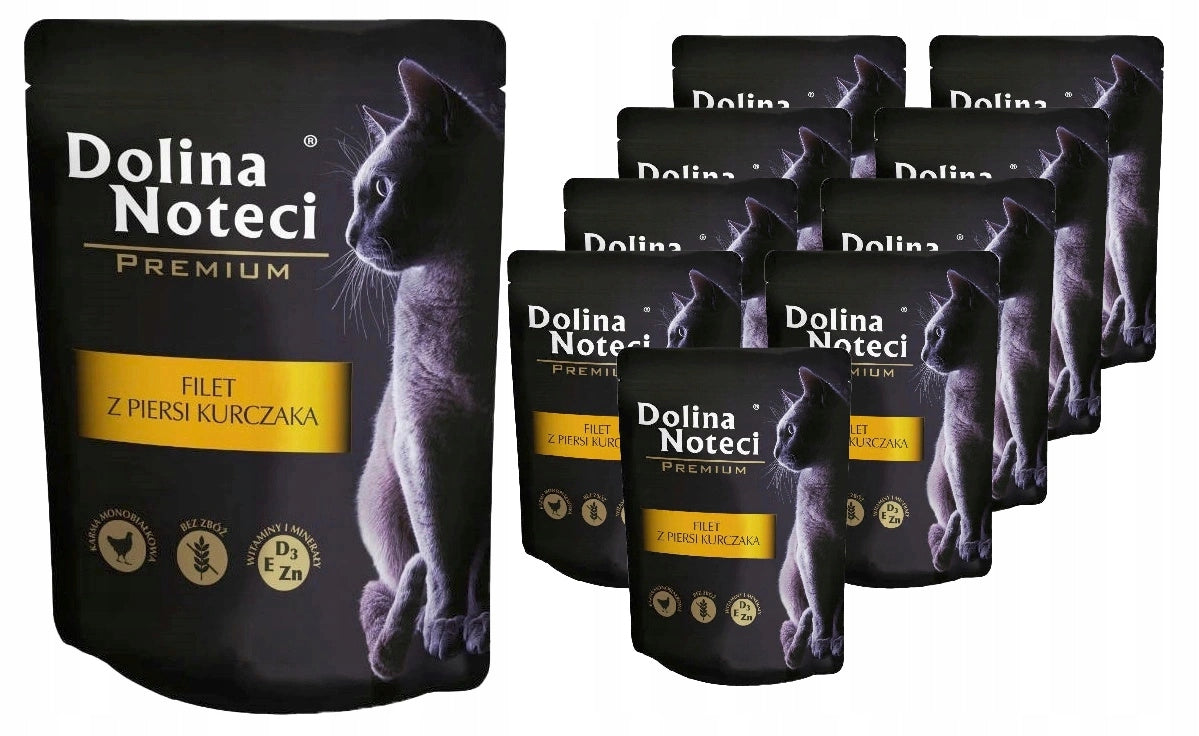 Dolina Noteci wet food chicken fillet 10 pcs x85g Manufacturer code DN852X10