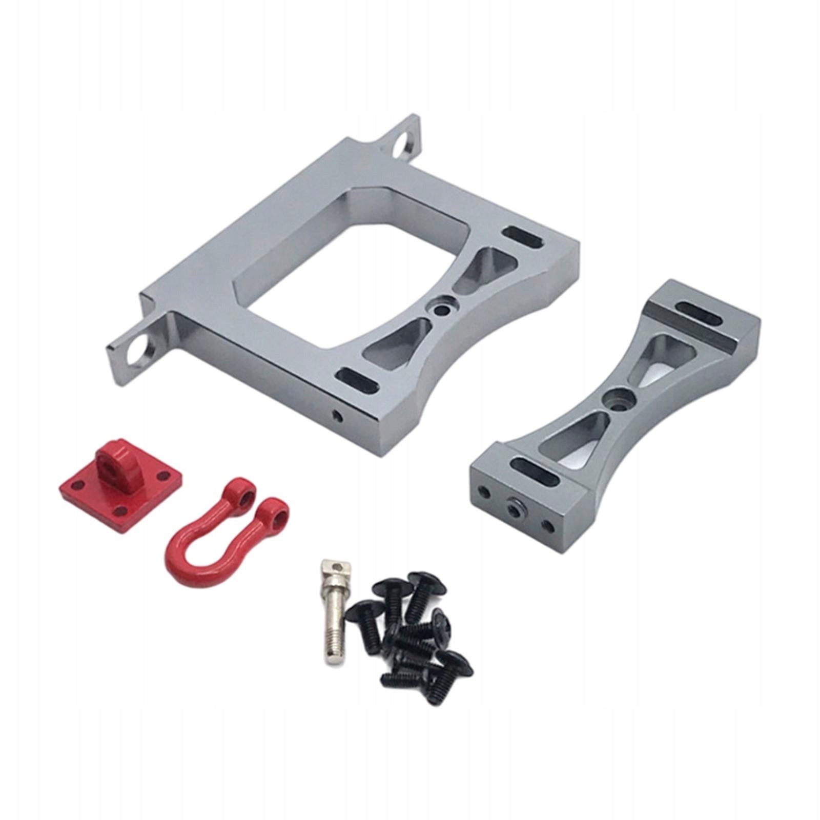 Dolity Metal 1:16 RC Car Rear Bumper +Beam +Trailer Hook Kits for WPL C14 Brand no brand