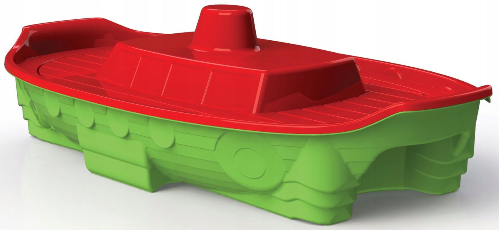 Doloni Sandbox Ship Pool Boat with Lid Green 03355/3 EAN (GTIN) 0634881918835