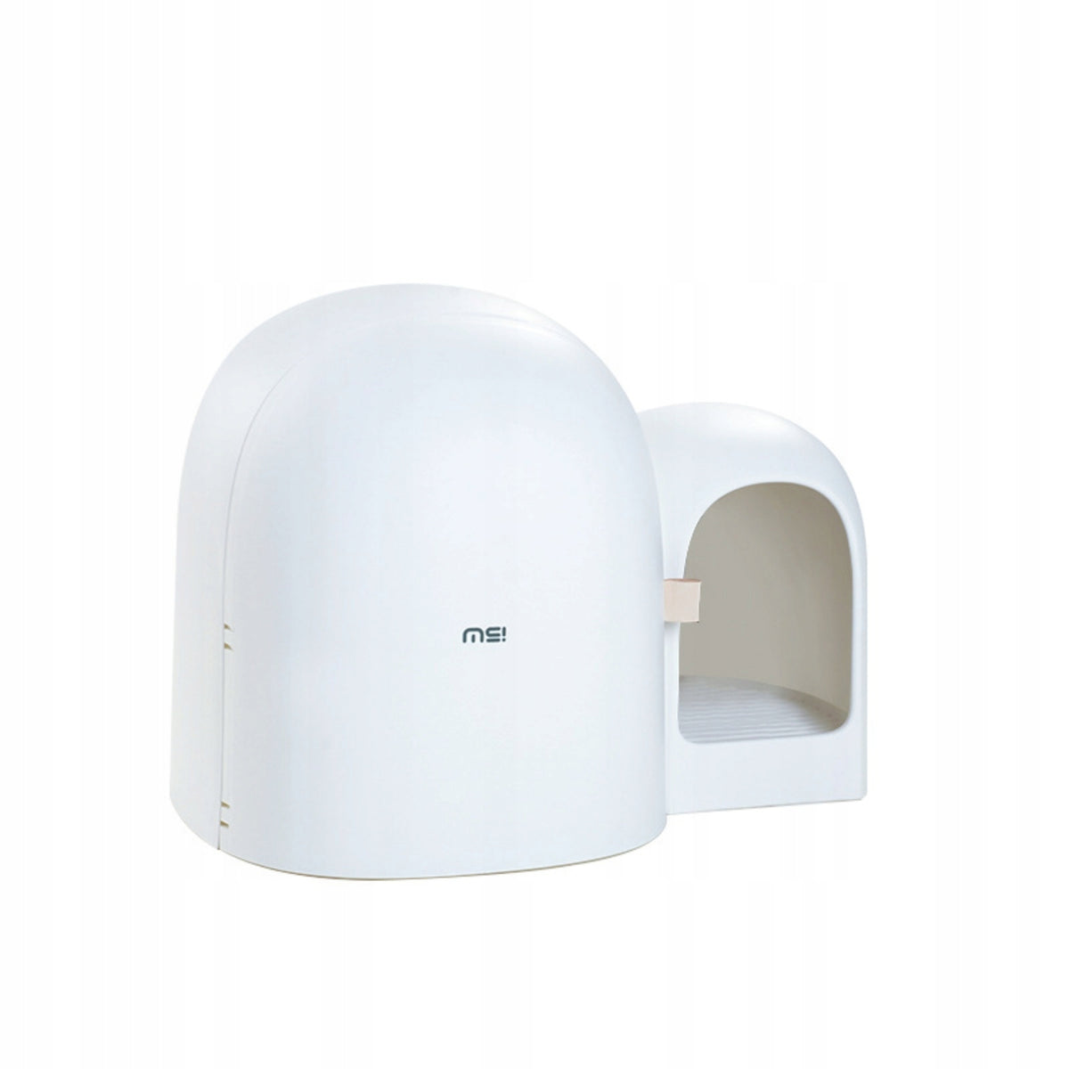 Dome Litter Box Private Litter Box with Entry Tunnel Covered for Apartment