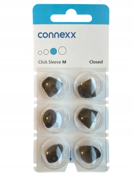 Dome SIGNIA Click Sleeve Closed Soft Material Size M 6 Pcs
