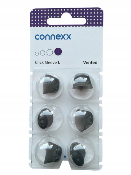 Dome SIGNIA Click Sleeve open Size L Soft Elastic Silicone 6 pcs.