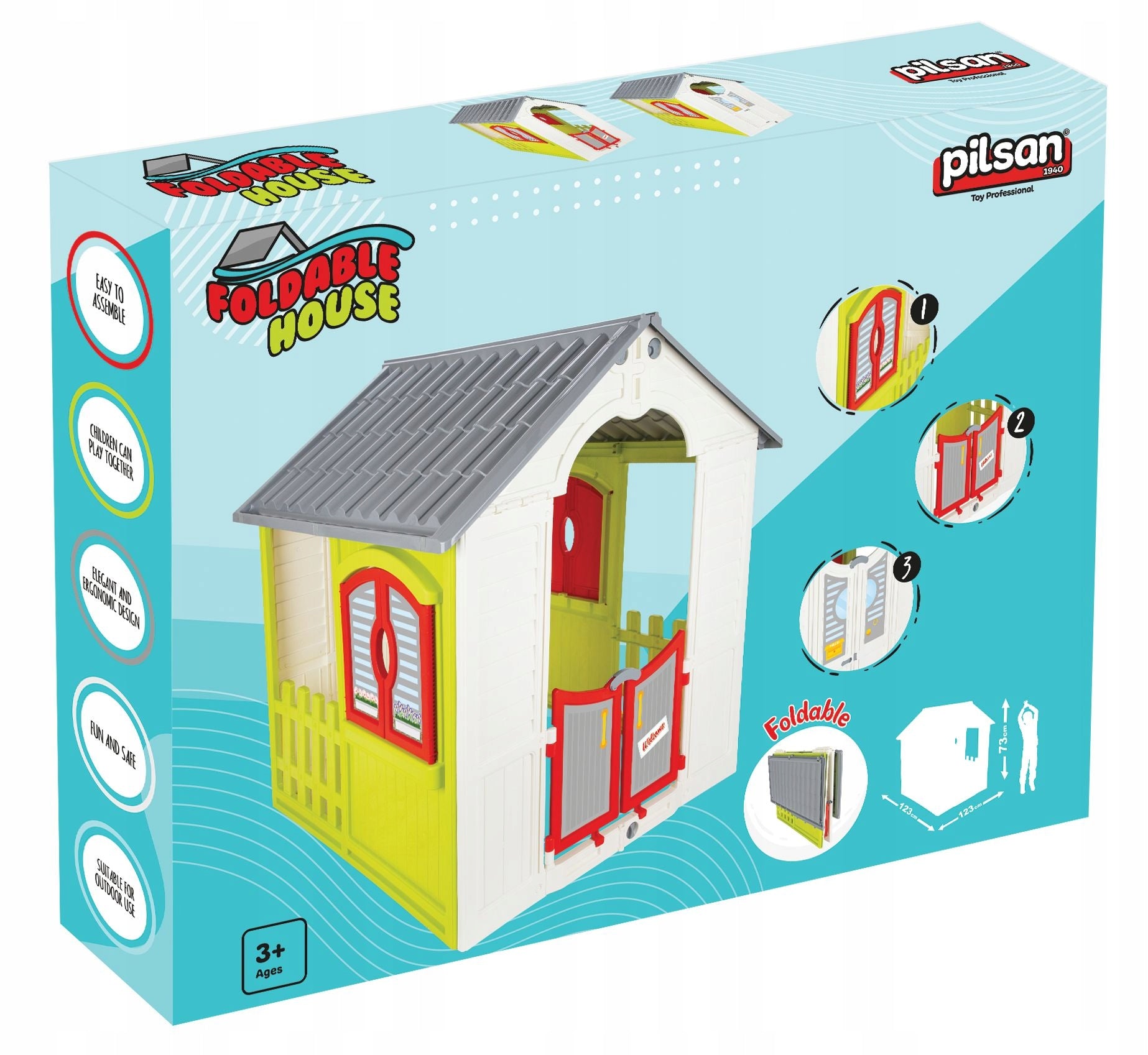 Gartenhaus für Kinder, faltbar 