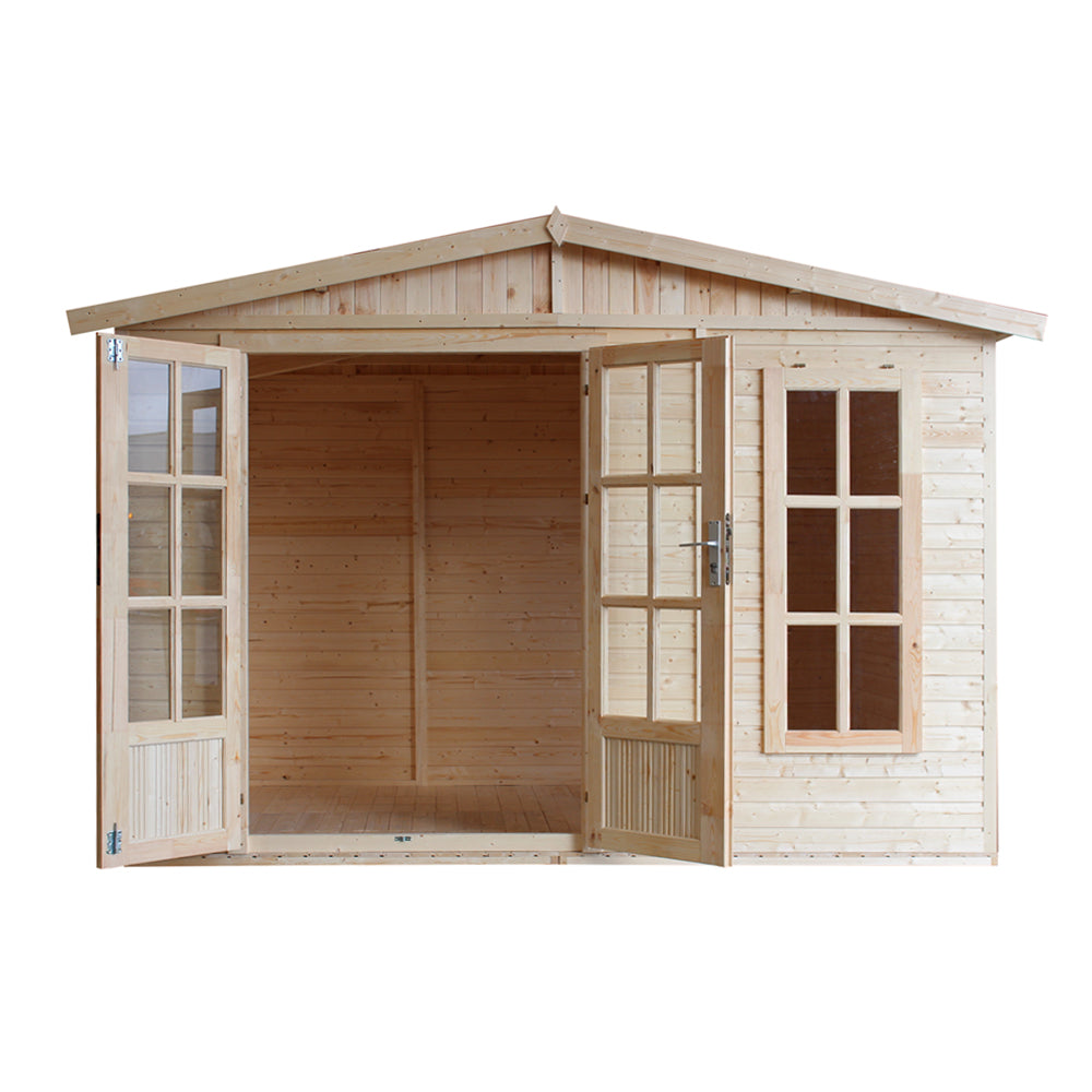 Timbela Holz-Gartenhaus/Gerätehaus M334FB 